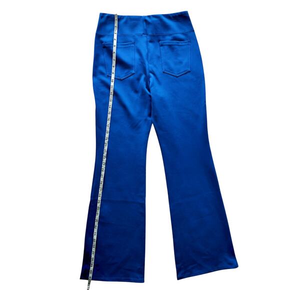 New Halara Flex Women's Princess Blue High Waisted Pull-On Flare Work Pants Sz M - Picture 8 of 12